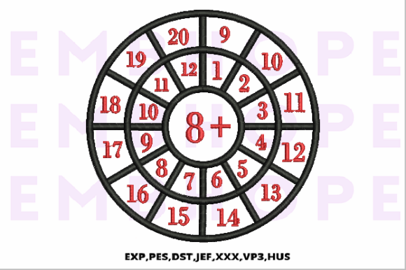 Engaging Addition Wheel 8 for Craft Fair Success