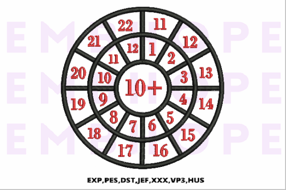 Exploring Addition Wheel 10 for Seasonal Embroidery