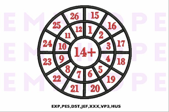 Review: Addition Wheel 14 for Seasonal Embroidery