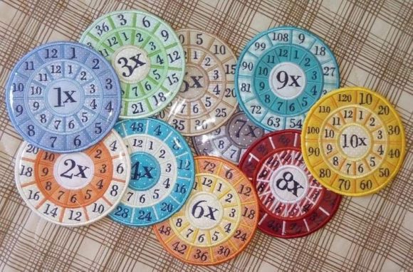 Review: Multiplication Wheels 11x - 12x