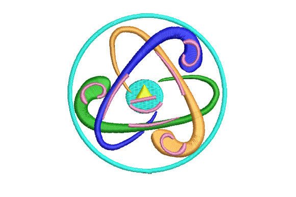 Science Chemistry Ring: A Versatile Embroidery Design