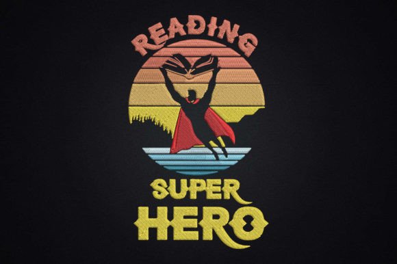 Super Hero Reading Book for Creative Apparel